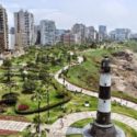 miraflores boardwalk near lighthouse