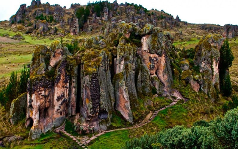 The amazing shot of Cumbemayo in Cajamarca. 